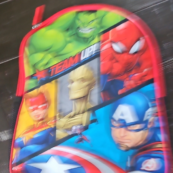 Marvel Superhero Kids  Backpack - Red, Blue, Green - Picture 1 of 4